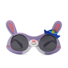 Girls Cartoon Rabbit Frame Polarized Sunglasses UV Protection