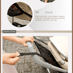 Stroller Organizer Keep Baby's Essentials Neat & Within Reach