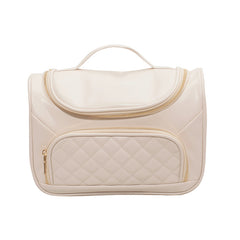 Minimalist Cosmetic Handbag Lightweight Quilted Detail Makeup Organizer