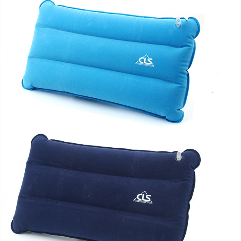 Portable Inflatable Camping Travel Pillow Neck Support Sleeping Cushion