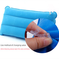 Portable Inflatable Camping Travel Pillow Neck Support Sleeping Cushion