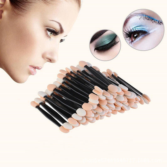 Double Head Sponge Eyeshadow Applicator Smudge Eye Makeup Brush