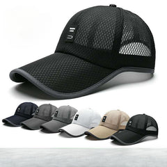 Men's Summer Thin Sunscreen Baseball Cap Outdoor Sports Mesh Cap