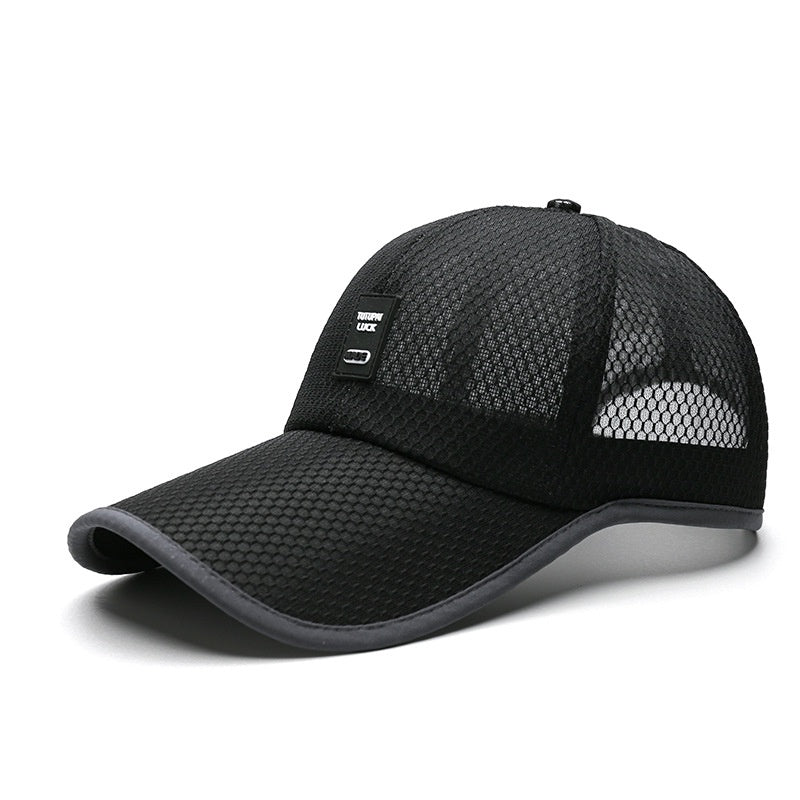 Men's Summer Thin Sunscreen Baseball Cap Outdoor Sports Mesh Cap