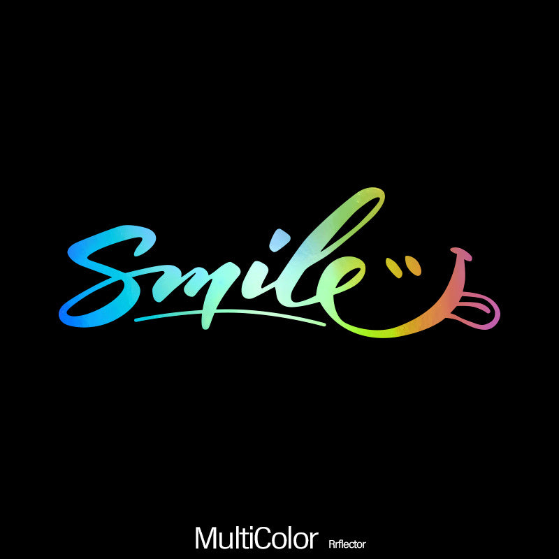 Waterproof Auto Stickers Smile Car Decals Smiley Decal For Automobile