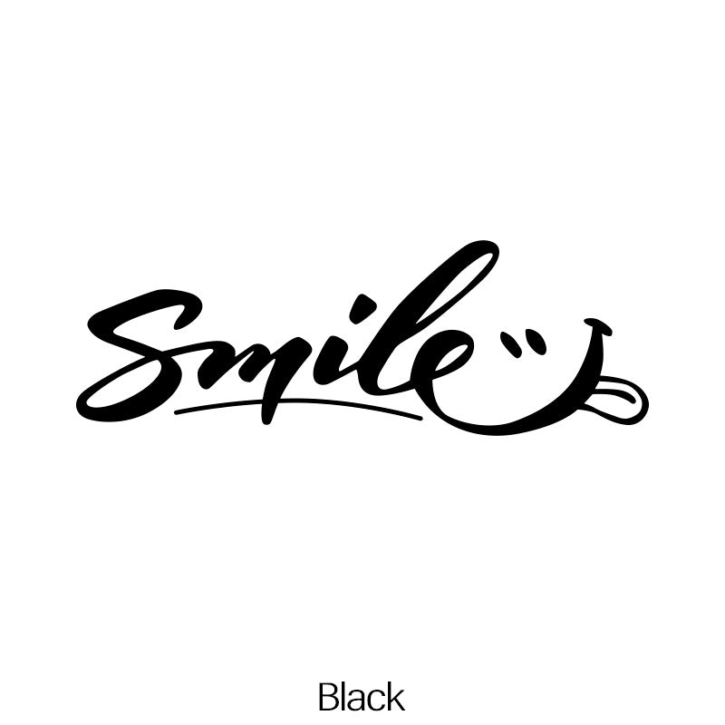 Waterproof Auto Stickers Smile Car Decals Smiley Decal For Automobile