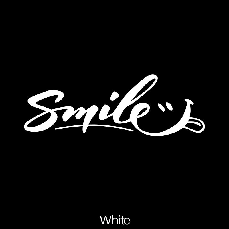 Waterproof Auto Stickers Smile Car Decals Smiley Decal For Automobile