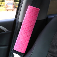 Plush Seat Belt Covers for Car Comfort & Safety