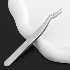 Stainless Steel Eyelashes Applicator Tool Eyelash Extension Tweezers