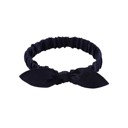 Rabbit Ear Knotted Headband Elastic Headwear Female Hair Accessories