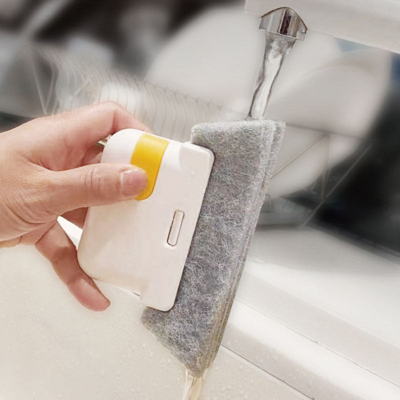 1pc 5.08cm 1 Groove Cleaning Tool Window Frame Door Groove Cleaning Brush