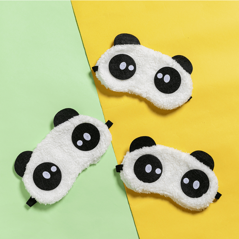 Plush Panda Sleep Mask for Restful Sleep