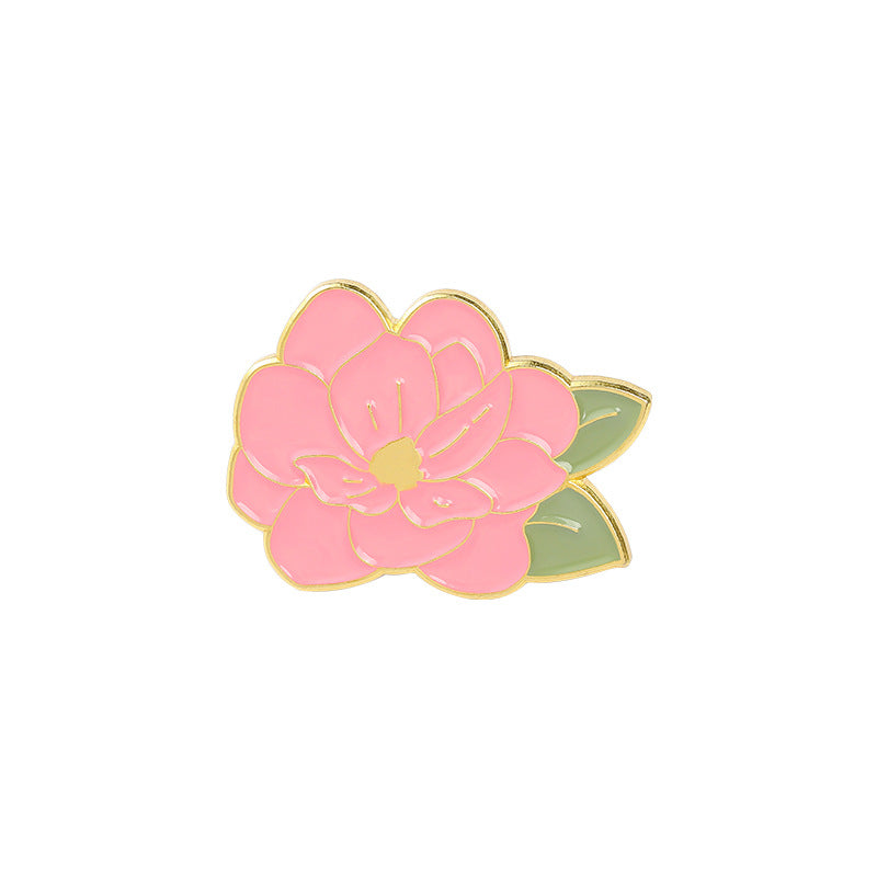 Colorful Sunflower Lily Series Brooch For Clothes And Backpack
