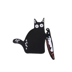 Funny Cat Metal Clothes Brooch - Animals Lover Jewelry