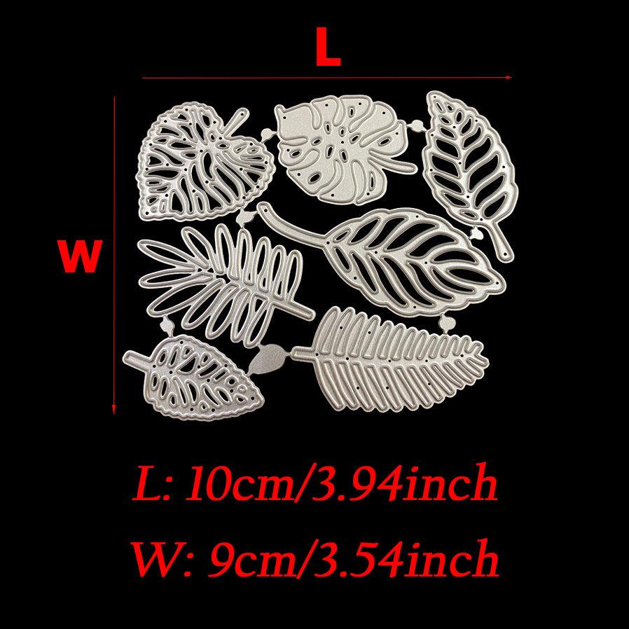 Leaves Metal Cutting Dies Paper Embossing Stencil DIY Scrapbooking