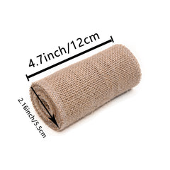 2m Natural Jute Ribbon Burlap Wedding DIY Handwork Trim