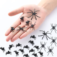 50pcs Spider Trick Toy for Halloween Decorations