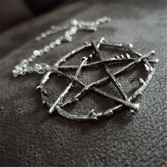 Men's Star Pendant Necklace Gothic Punk Party Accessories Jewelry Gift