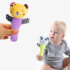 Baby Plush Toy Hand Rattle Educational Toy For Baby Girls And Boys