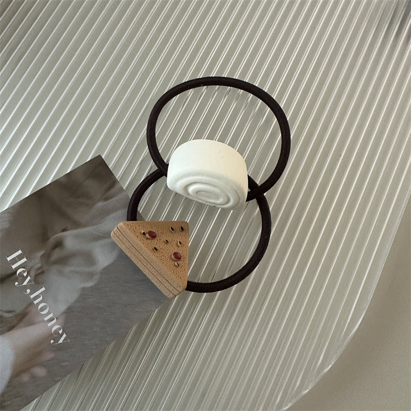 Cute Steamed Buns Hair Tie for Girls