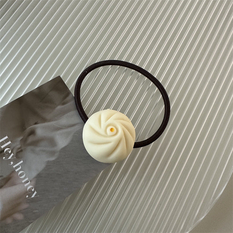 Cute Steamed Buns Hair Tie for Girls