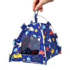 Cozy Parrot Hammock & Bird Nest Cage Tent Hanging Bed