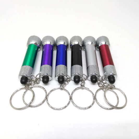 Aluminum Mini Keychain Light Portable Flashlight Outdoor Travel Gift