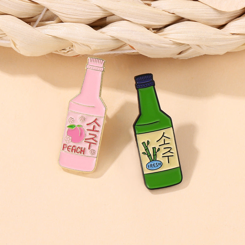 Wine Bottle Brooch Backpacks Jackets Hats Scarves Pants Accessories Jewelry
