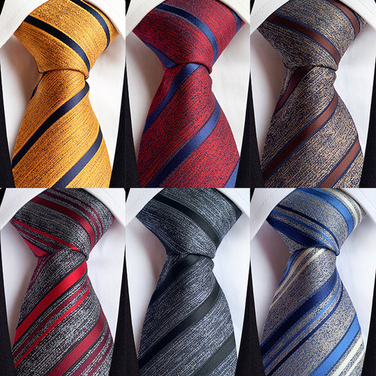 Vintage Business Tie for Men Classic Gentleman Style