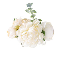 Simulation Flower Hair Comb Floral Hair Decoration Accessories