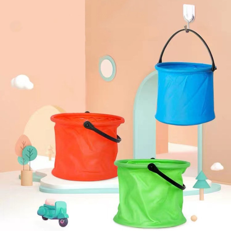 1Pc Fishing Bucket Foldable Portable for Washing and Painting