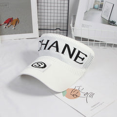 Knitted Visor Cap Sunscreen UV Protection Sun Hat