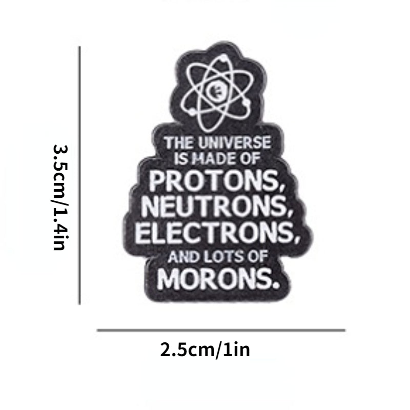 Science Brooch For Men Creative
