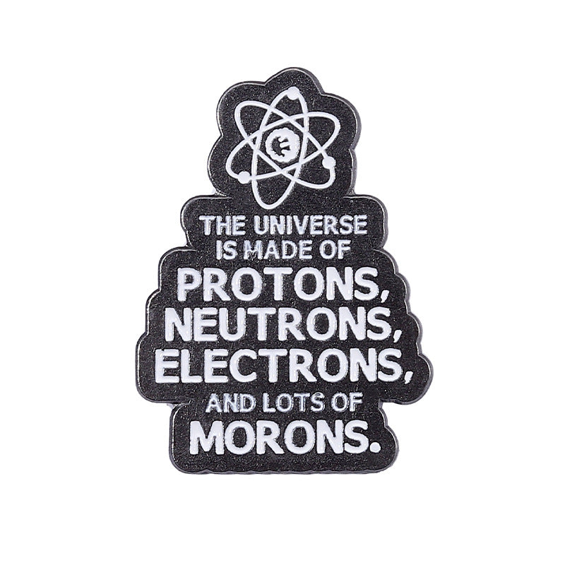 Science Brooch For Men Creative