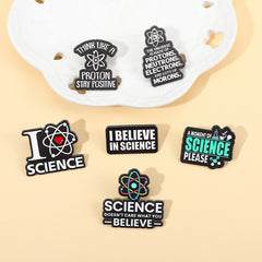 Science Brooch For Men Creative
