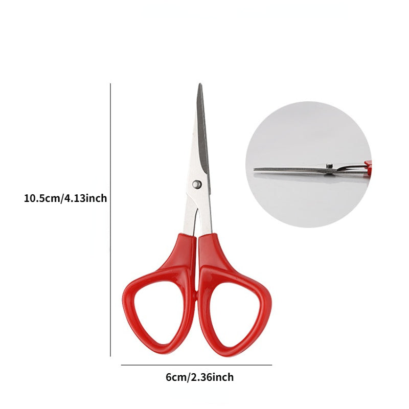Mini Safety Scissors Compact Design for Precision Cutting