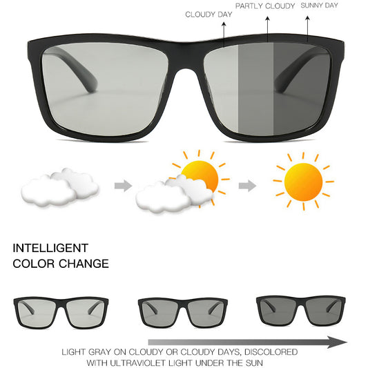 Men's Polarized UV Changing Sunglasses