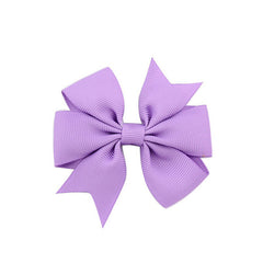 Solid Ribbon Hair Clip for Kids Hair Accessories