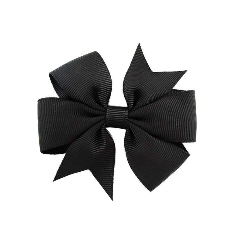 Solid Ribbon Hair Clip for Kids Hair Accessories