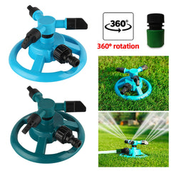 360 Rotating Sprinklers for Garden & Plant Irrigation w/ Nozzle