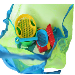 Foldable Portable Beach Toys & Clothes Storage Mesh Bag