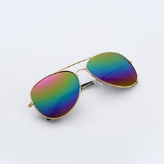 Y2K Metal Polarized Sunglasses UV Protection