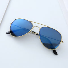 Y2K Metal Polarized Sunglasses UV Protection