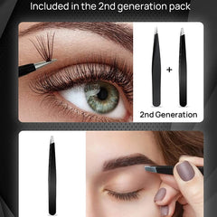 10X Magnifying Mirror & Tweezers Kit with 3 Suction Cups