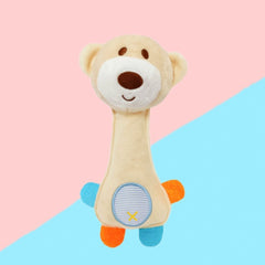 Animal Hand Stick Rattle for Babies