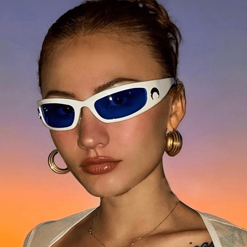 Y2K Wrap Around Sunglasses Punk Glasses UV400