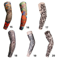 Cooling Unisex Tattoo Arm Sleeves for Sun Protection