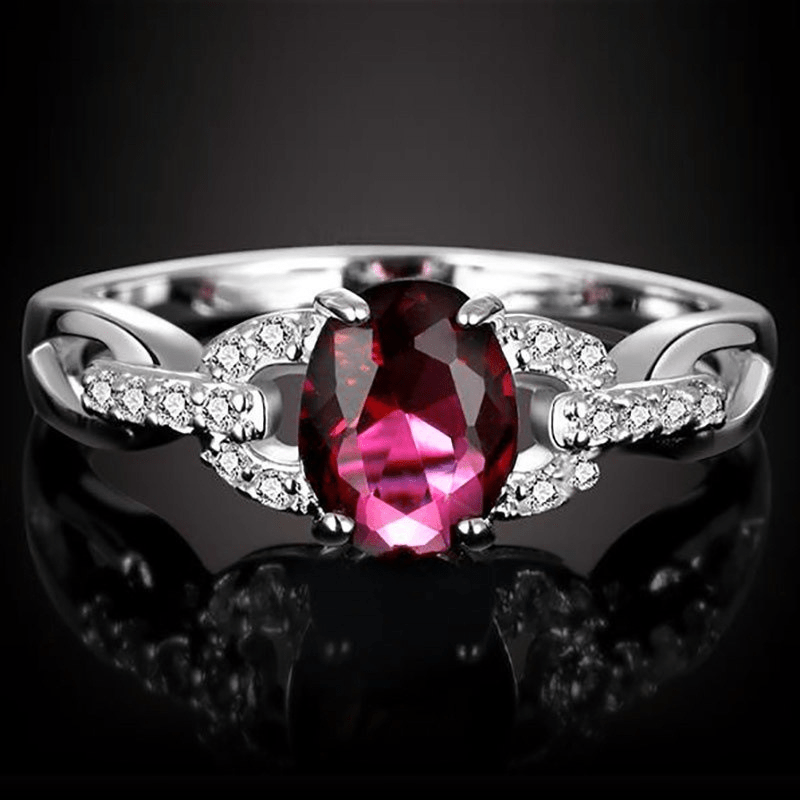 Zirconia Ring Bridal Engagement Jewelry