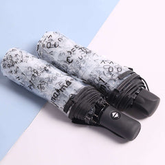 Transparent Umbrella Fully Automatic Portable Folding Umbrella