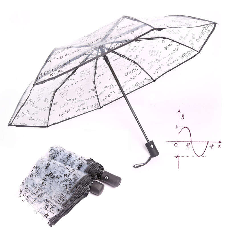 Transparent Umbrella Fully Automatic Portable Folding Umbrella